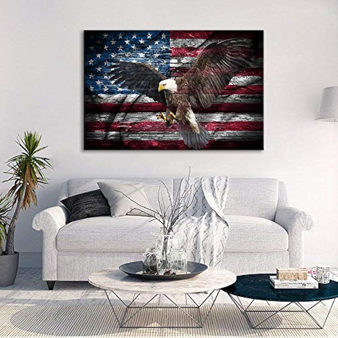 Urttiiyy - Póster grande con bandera de Estados Unidos