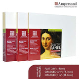 Panel de arte de textura de lienzo Ampersand Art Supply