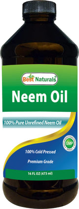 Suplemento Best Naturals Aceite de neem 100% puro  16 onzas