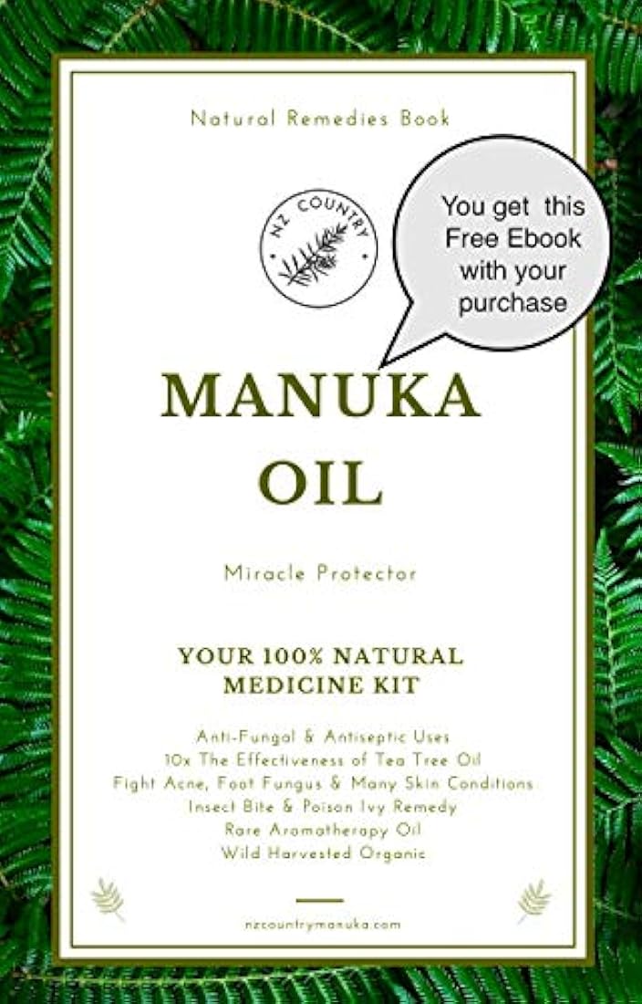 Aceite de manuka 100%,  NZ Country Manuka