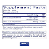 Folato B12 - Vitamina B12 activada Suplemento hipoalergénico