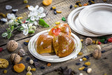 platos  redondos Hecho de fibras vegetales natuturales