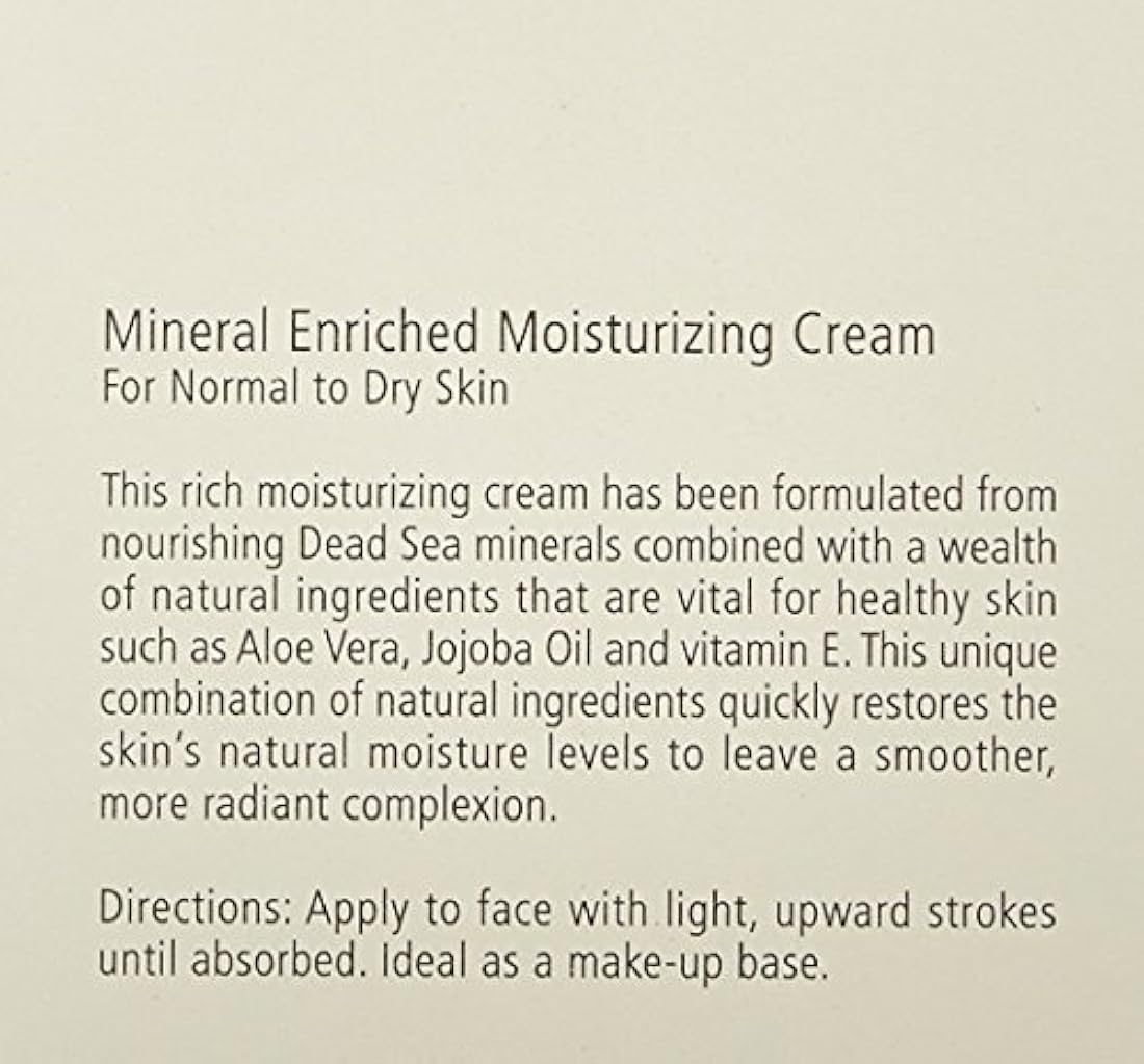 Crema hidratante enriquecida con minerales AVANI para piel