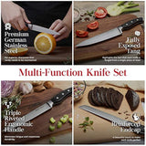 Juego de cuchillos de cocina de alta calidad con bloque