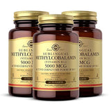 Solgar Methylcobalamin Vit.b12 Nuggets, 5000 mcg, 60 Ct (3 botellas)