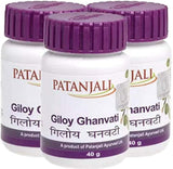 Patanjali Giloy Ghan Vati - Paquete de 5 unidades de 1.41 oz.
