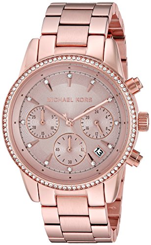 Reloj para mujer con tono rosado