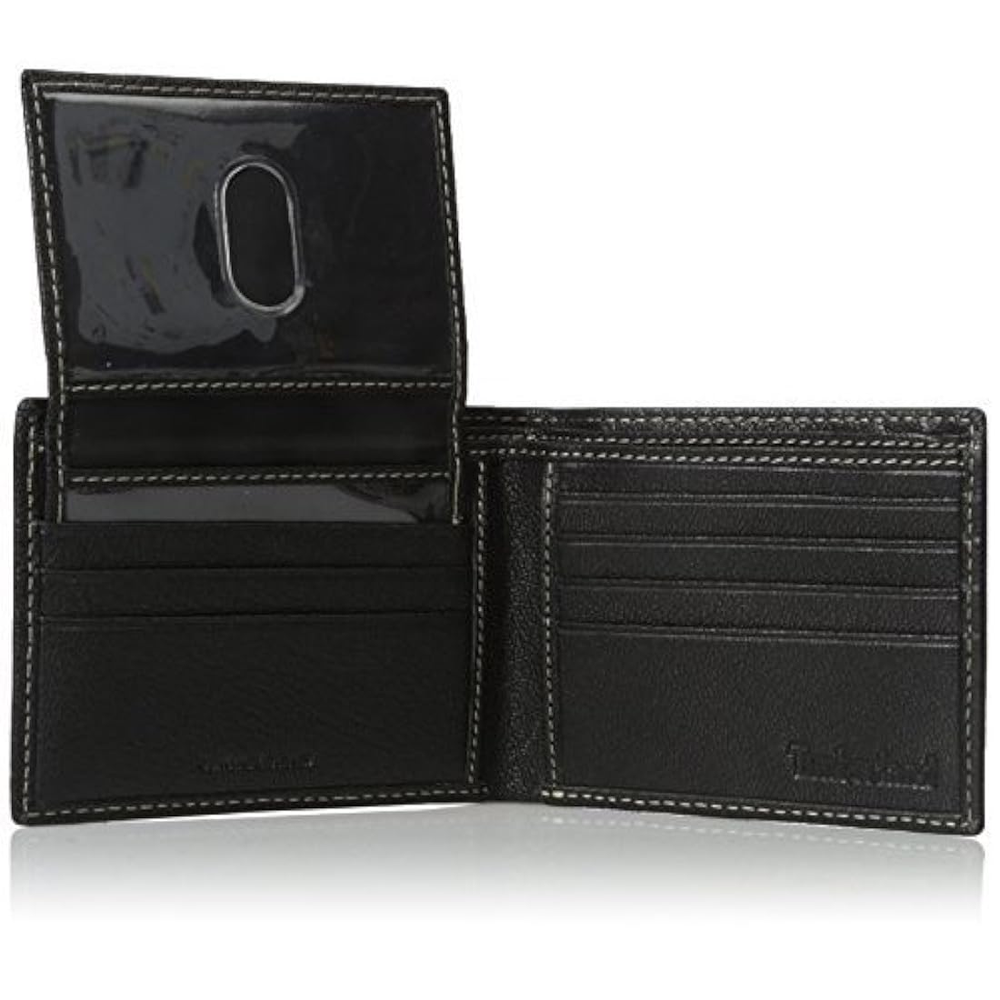 Cartera de seguridad de cuero Timberland para hombre