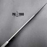 cuchillo de Damasco con vaina de piel  PAL 2000 KNIVES