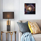Sunfrower - Lienzo decorativo en blanco y negro