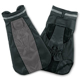 IMPERMEABLE  Voyager Dog para perros, Cortavientos (gris)