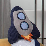 Way Rocket Ship Nursery - Almohada de peluche