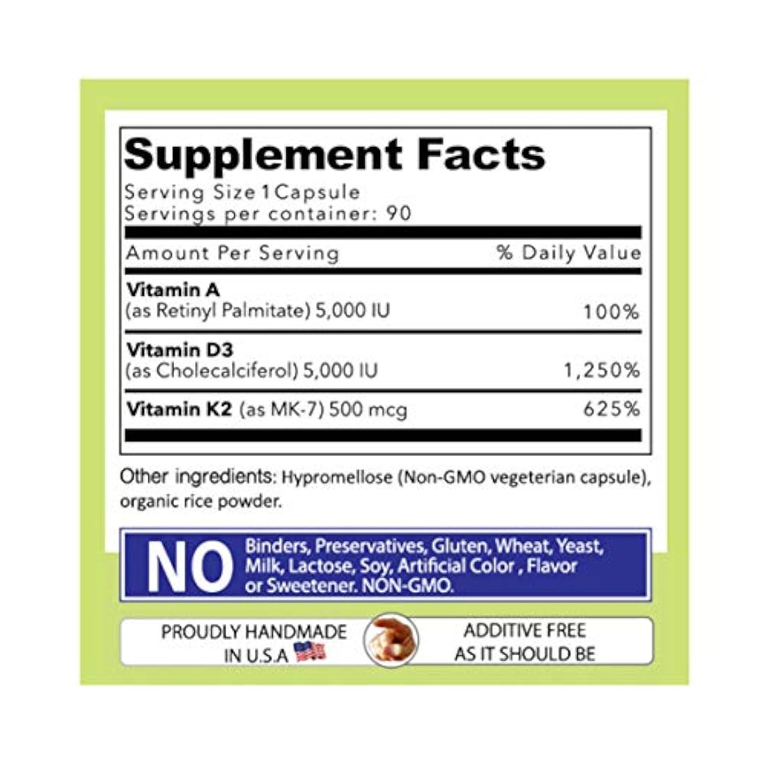90 Cápsulas de suplemento vitaminico - Our Daily Vites