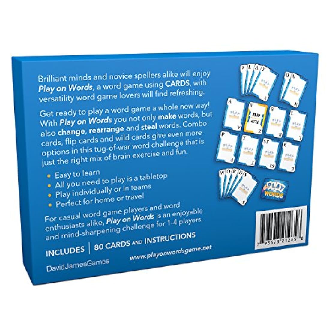 cartas para jugar a las palabras