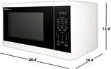 Horno Microondas SHARP 1.4 CuFt 1100W con Plato Giratorio SMC1461KW