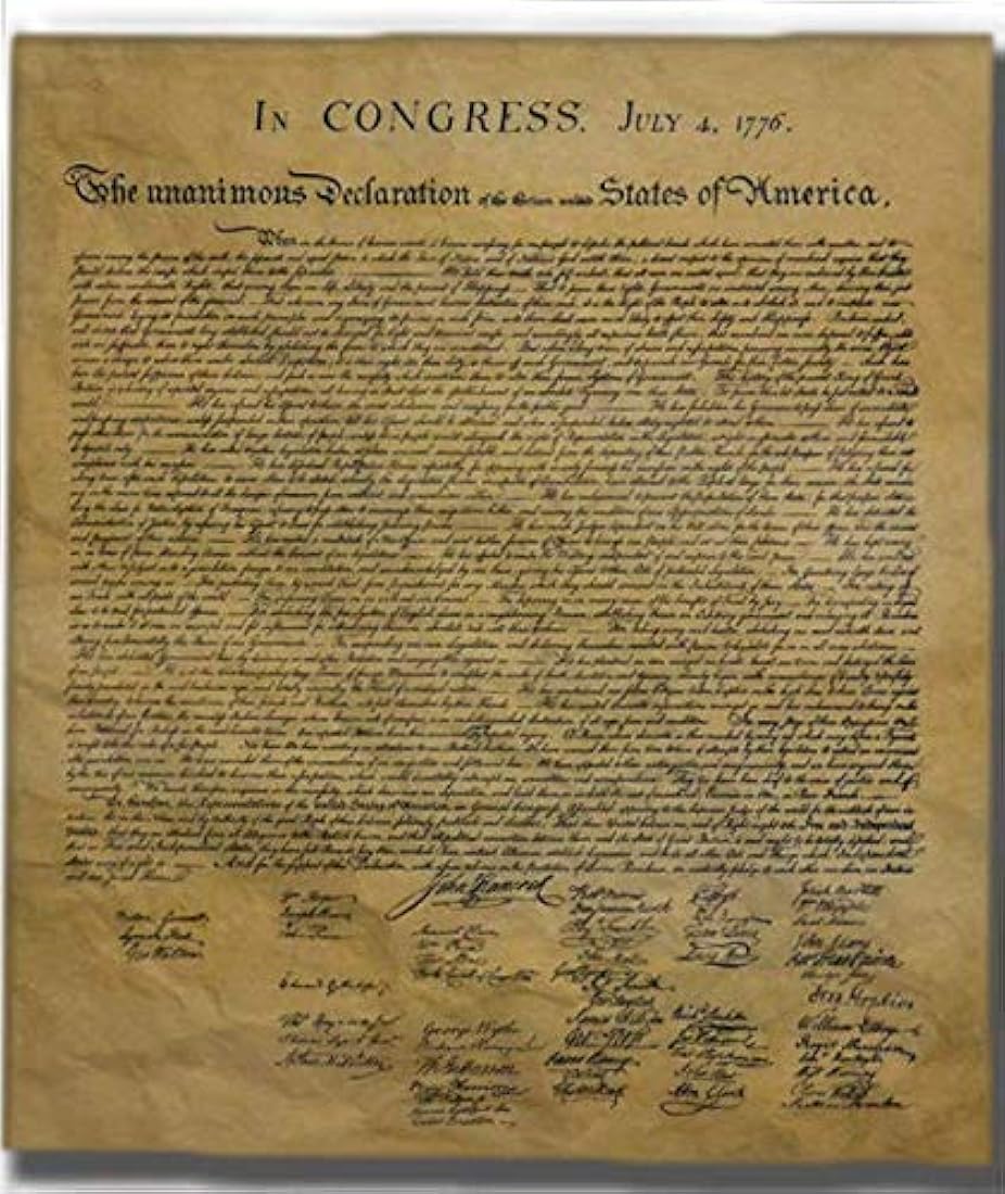 Documentos de Libertad Declaración de Independencia