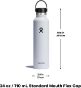 Botella de Agua Hydro Flask, Acero Inoxidable, Doble Pared, Standard