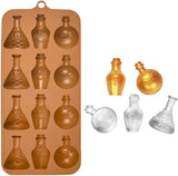 Moldes de Silicona para Caramelos, 3pcs, Halloween, Botella