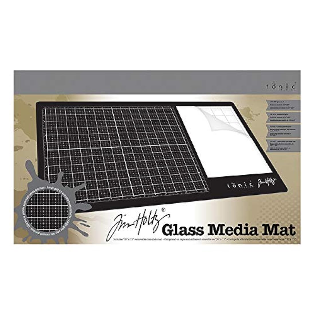 Tim Holtz 1914E - Alfombrilla de cristal