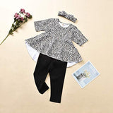 Fioukiay - Conjunto de ropa para niña en color azul