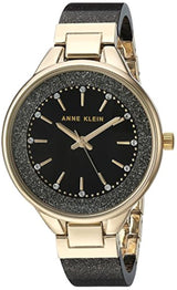 Anne Klein - Reloj de pulsera de resina con cristales