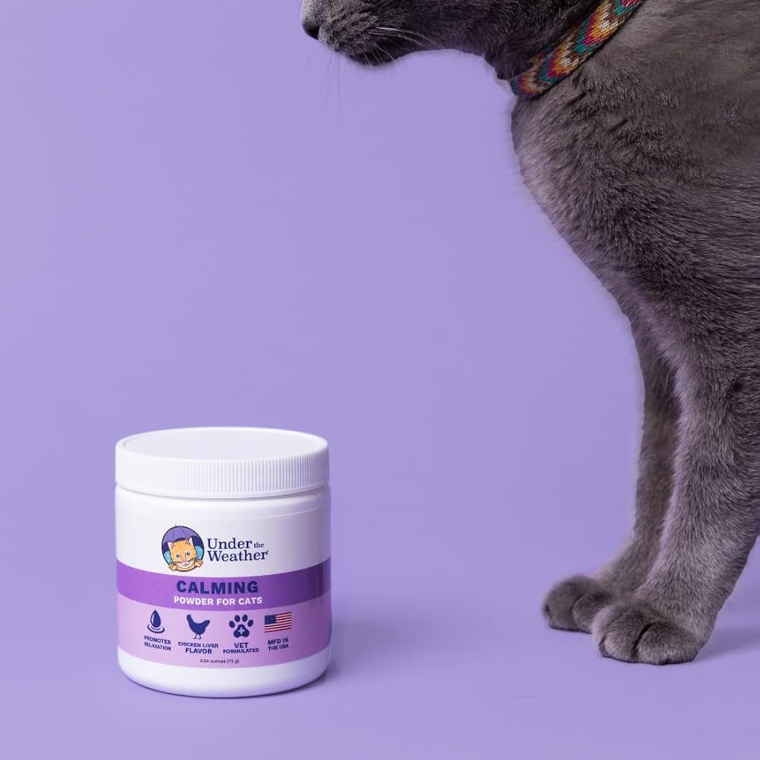 Suplemento natural para aliviar la ansiedad y estrés gatos