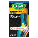 Curad Performance Series vendajes adhesivos antibacterianos