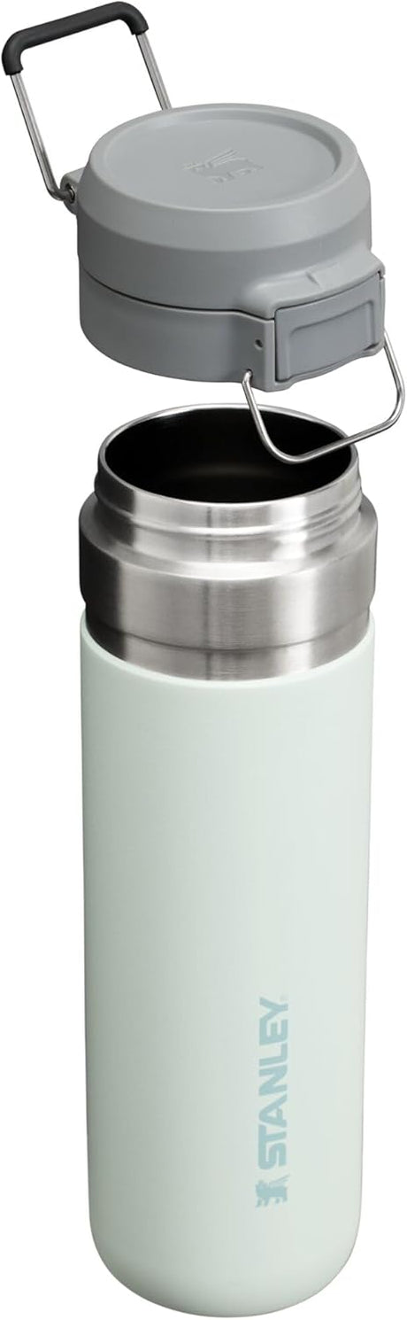 Botella de agua aislante, tapa a presión y a prueba de fugas