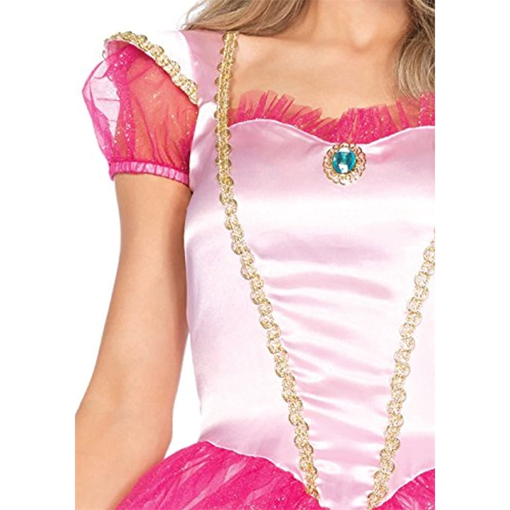 Disfraz de princesa Peach deluxe para adulto, talla L
