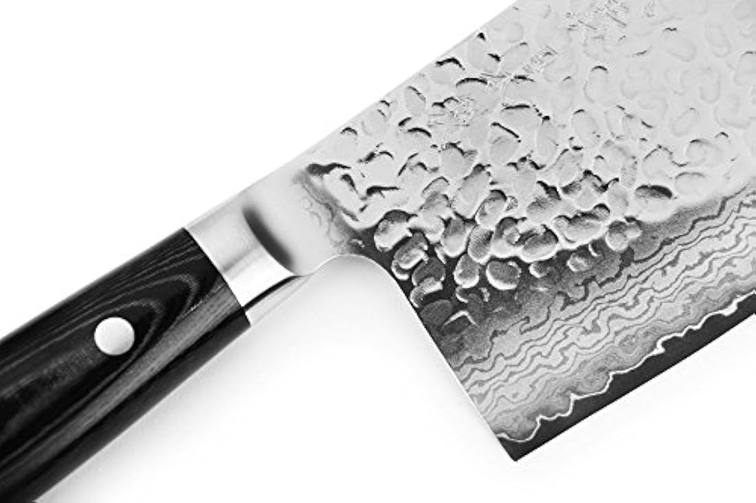Enso HD Hammered Damasco 7-Inch chino cuchillo de chef