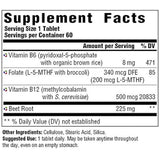 MegaFood - Methyl B12, apoya los niveles de energía y la salud cardíaca, 10332, 1