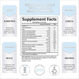 Vitaminas de goma para el cabello