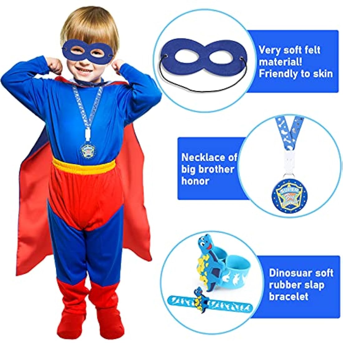 Disfraces Set de regalos con superhéroe