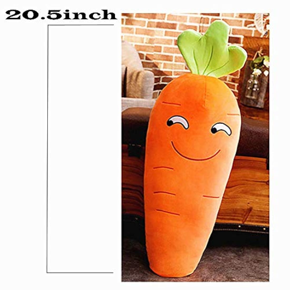Peluche de zanahoria 24.8