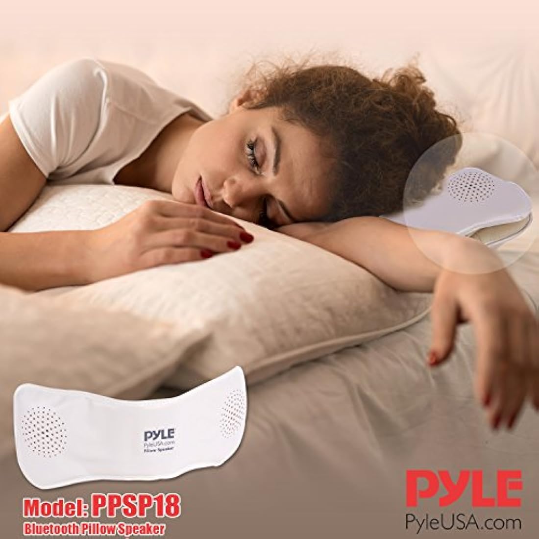 Altavoz de almohada con Bluetooth PYLE-HOME PPSP18