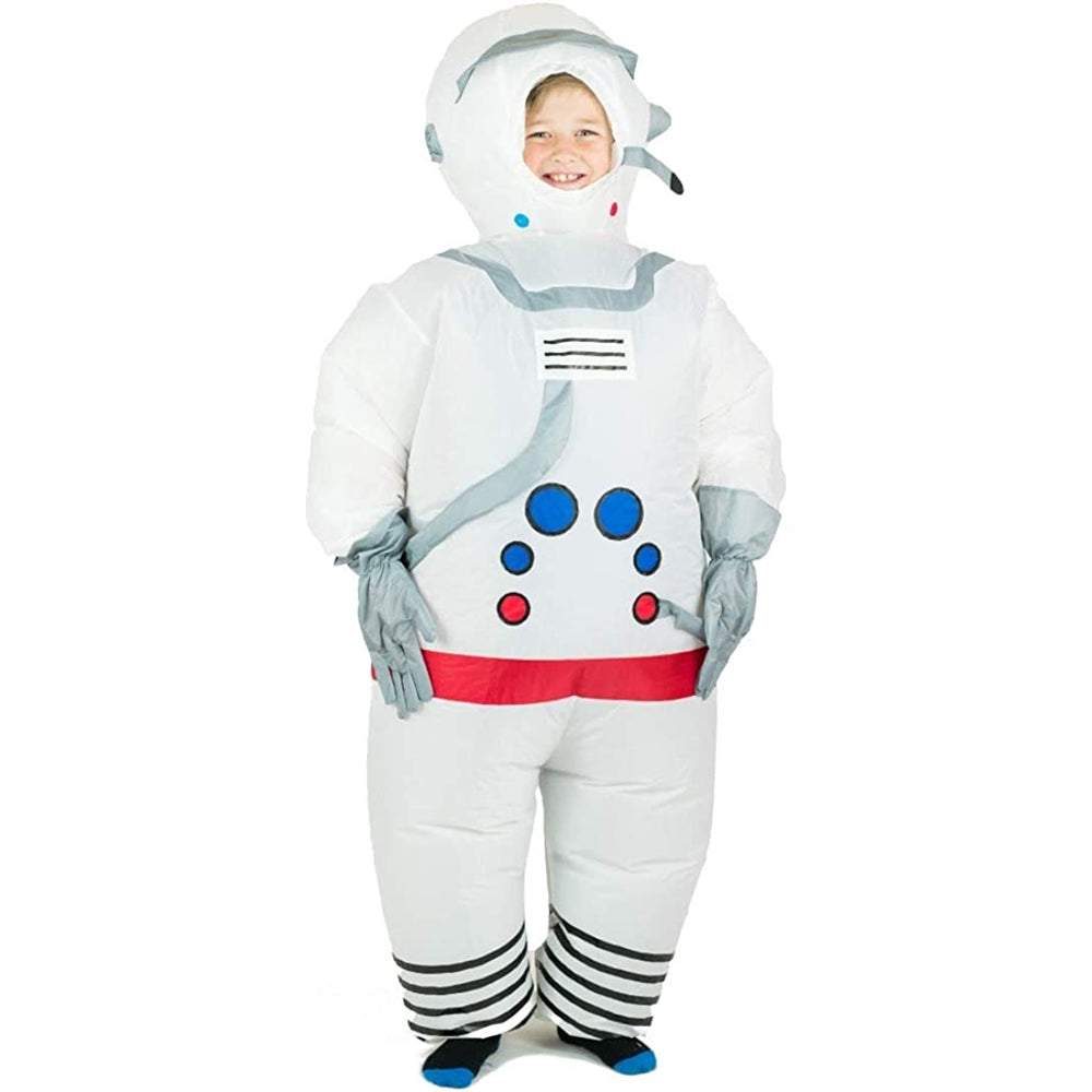 Disfraces de hombre espacial inflable blanco talla única