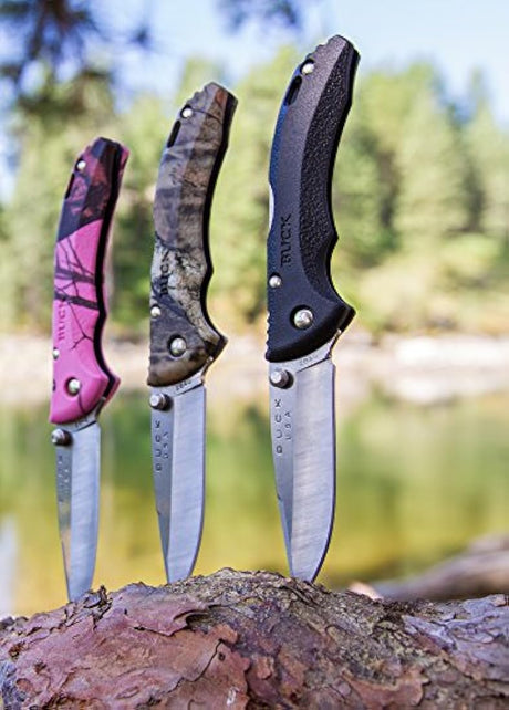 Cuchillo plegable Buck Knives 285,Bantam BLW con clip