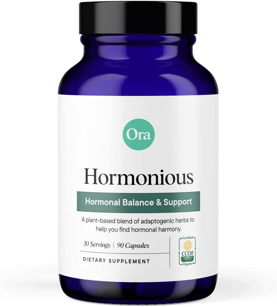 Suplemento Hormonal Ora Organic - Equilibrio & Acné - 90 Cápsulas