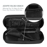 Bolsa de viaje con aislante para diabéticos organizador de medicación y refrigeración con 2 paquetes de hielo color negro