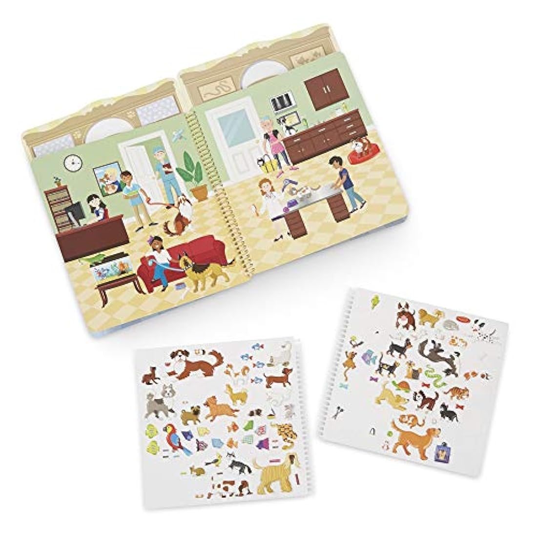 Juego con pegatinas en relieve - Melissa & Doug