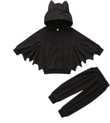 Disfraz Halloween Weixinbuy para Niño/a, Bata con Capucha, Bat