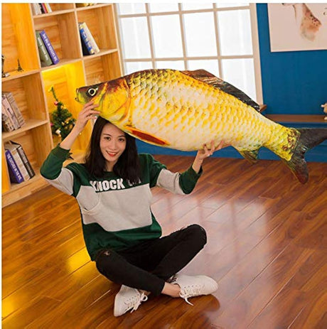 Almohada de peluche 3D gigante para decoración del hogar
