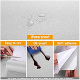 Papel pintado autoadhesivo con purpurina de color plateado