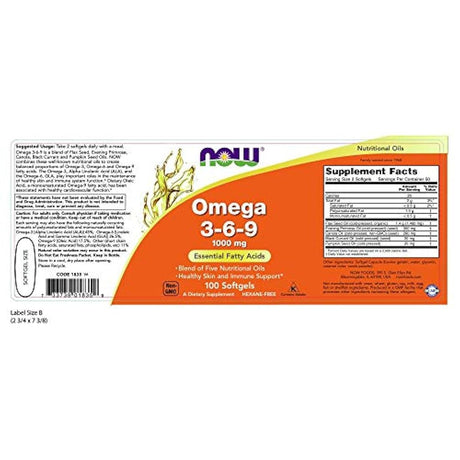 Now Foods - Suplemento de Omega 3