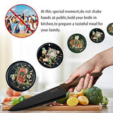 Juego de cuchillos de cocina Hecef, acero inoxidable