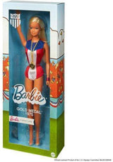 Muñeca Barbie 1975 Reproducción Medalla de Oro con Accesorios