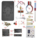 EUDAX STEM DIY Simple Motor eléctrico DC Motores Modelo Kit