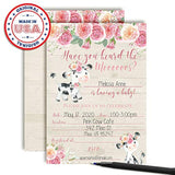 Invitaciones para ducha de bebé