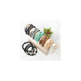 Pulseras y tobilleras de cuentas de acrílico