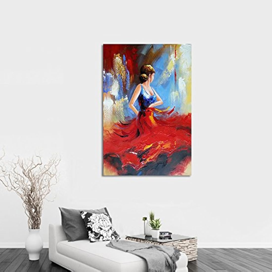 wieco Arte – Lienzo en pinturas al óleo sobre lona